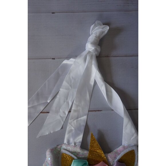 Unicorn Costume Sequin Rainbow Tulle Dress – Size 6T - Picture 5 of 11